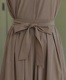 Tiaclasse 【トップス&スカートセット・洗える】ストレッチタフタセットアップ