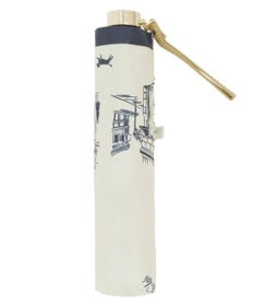 MOONBAT DAKS(ダックス) 晴雨兼用日傘 折りたたみ傘 街並み フワクール生地使用