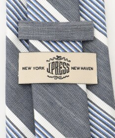 J.PRESS MEN 【LINEN MIX COLLECTION】 レジメンタル ネクタイ