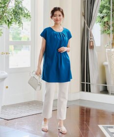 Tiaclasse 【小倉優子さん着用】ラタン風配色ストラップサンダル