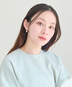 Phoebe 【金属アレルギー対応】ストレートバービジューネックレス　ゴールド