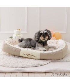 PET PARADISE ペットパラダイス くまちゃん キルトカドラー L 78×56cm