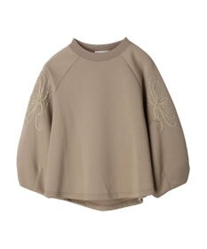 Green Parks ■ＥＳＣＡＲ　コードモチーフ刺繍プルオーバー