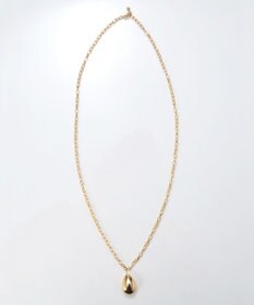 Phoebe 【限定セット】ビッグドロップメタルチェーンネックレス×ドロップハーフフープミニピアス