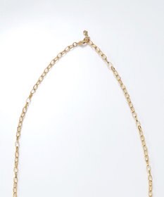 Phoebe 【限定セット】ビッグドロップメタルチェーンネックレス×ドロップハーフフープミニピアス