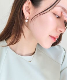 Phoebe 【金属アレルギー対応】ストレートバービジューネックレス　ゴールド