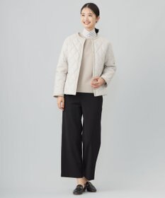 J.PRESS LADIES L 【WEB限定カラーあり・洗える】コンパクトタフタキルティング ブルゾン