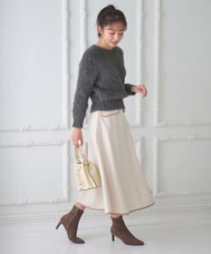 Feroux 【選べる4カラー】ゆるふわシャギー ニット