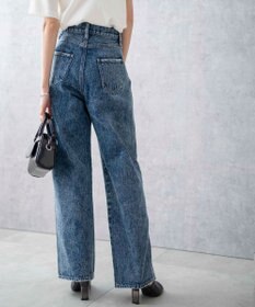 WEGO 【新色追加/美脚/XS～Lサイズ展開】ストレートデニムパンツ