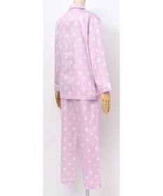 ワコール／睡眠科学 【パジャマ】　長袖　長ズボン　SOU・SOU（R）　綿100%　サテン生地　睡眠科学／ワコール　YDX636