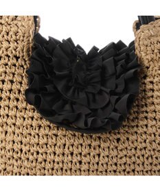 UNBILLION カシュカシュ cachecache / フリルフラップクロッシェトート