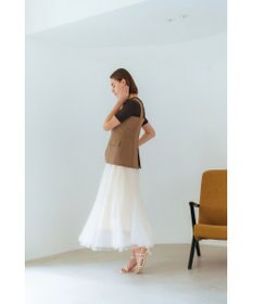 YECCA VECCA リネンライクビスチェベスト