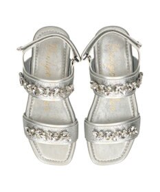 Bridget Birkin 【Bridget Birkin】ダブルベルトビジューサンダル