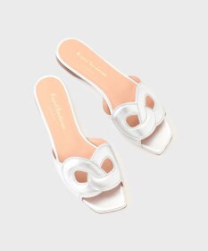 GRACE CONTINENTAL Rupert Sanderson  シルバーサンダル