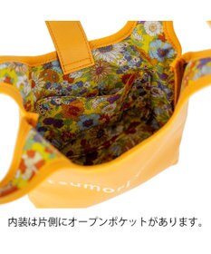 tsumori chisato CARRY リバーシブルラム レジレザーバッグ ハンドバッグ 手提げバッグ Sサイズ