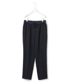 ICB 【接触冷感・UVケア・速乾・洗える】FluidBackSatin ドロストパンツ