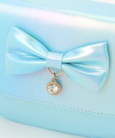 ANY KIDS リボンエナメル2WAY バッグ