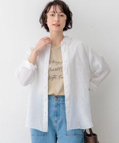 23区 S 【先行予約】LIBECOリネン ベーシック シャツ