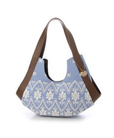 UNBILLION カシュカシュ cachecache / 刺繍生地トートバッグ
