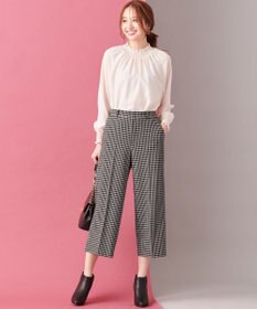 ANY SIS 【保温性あり/洗える】サーモ 2WAYストレッチ ワイドパンツ