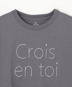 ANY アソートロゴラウンドヘムTシャツ