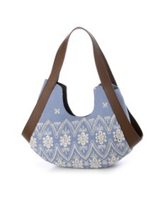 UNBILLION カシュカシュ cachecache / 刺繍生地トートバッグ