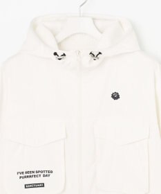 PW CIRCULUS 【MEN】【洗える/ストレッチ】ジップアップ フーデッド ブルゾン