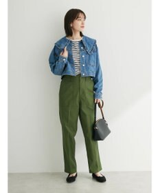 Green Parks ・Ｄｏｕｂｌｅ　Ｆｌａｇｓ　フリルカラーＧジャン