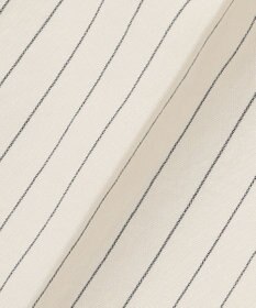 ICB L 【洗える・セットアップ対応】 LooseWeave ストライプ柄テーパードパンツ