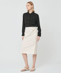 BEIGE， DANDELION / ギャザーフリルブラウス