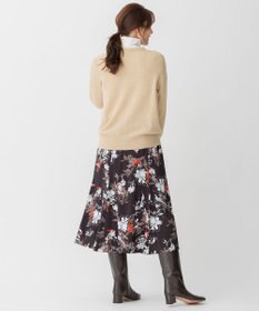 自由区 【洗える】ピュアカシミヤミルド カーディガン