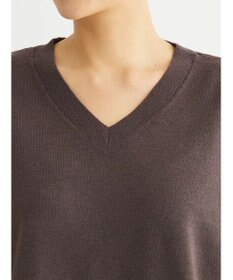 Green Parks もちやわ　Ｖネック前後差プルオーバー