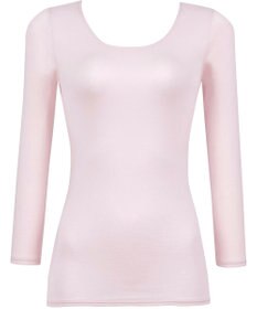 WACOAL 【スゴ衣】 あったかインナー 8分袖 ふんわりあったか 「天綿」使用 吸湿発熱性 長袖 綿混(身生地) 肌着 CLD325 /ワコール