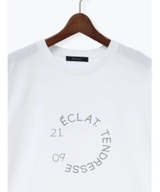 Te chichi ラインストーンサークルロゴTシャツ