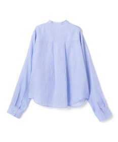 BEIGE， HALITE / リネンシアー オーバーサイズシャツ