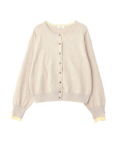 earth music&ecology 【予約】カラーコンビニットカーディガン