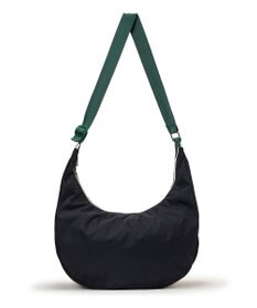 LeSportsac LG HAMMOCK ADJ BAG/ディープシー/ボトルグリーンウェビング