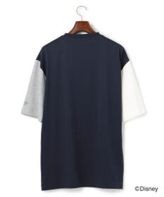 J.PRESS MEN 【DISNEY COLLECTION】【UNISEX】クレイジーパターンワンポイント Tシャツ / ミッキーマウス