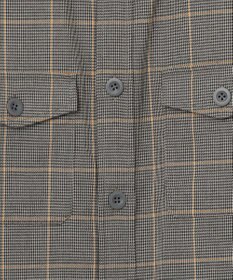 J.PRESS YORK STREET 【UNISEX】チェックストレッチCPOジャケット