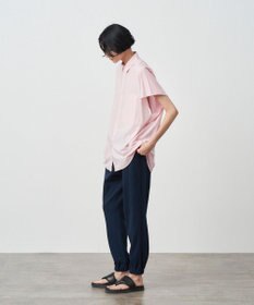 ATON MICRO SHRINK LAWN | オーバーサイズシャツ