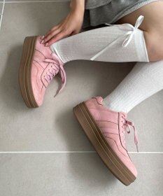 WEGO ローテクダブルラインスニーカー