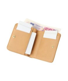 genten フラッターカットワーク 二つ折り財布
