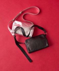 russet 【2025AW新作】レザースクエアショルダーバッグ(CE-1575)