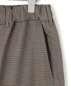 J.PRESS YORK STREET 【UNISEX】クラシックチェック ワイドバギーパンツ