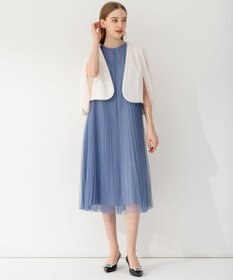 23区 【APPLAUDIR】チュールプリーツ ドレス