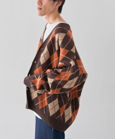 CRAFT STANDARD BOUTIQUE アーガイル柄カーディガン
