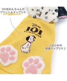 PET PARADISE 犬 服 秋冬 ディズニー １０１匹わんちゃん パーカー 【小型犬】 イエロー グレー