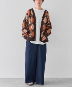 CRAFT STANDARD BOUTIQUE アーガイル柄カーディガン