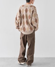 CRAFT STANDARD BOUTIQUE アーガイル柄カーディガン