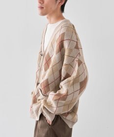 CRAFT STANDARD BOUTIQUE アーガイル柄カーディガン